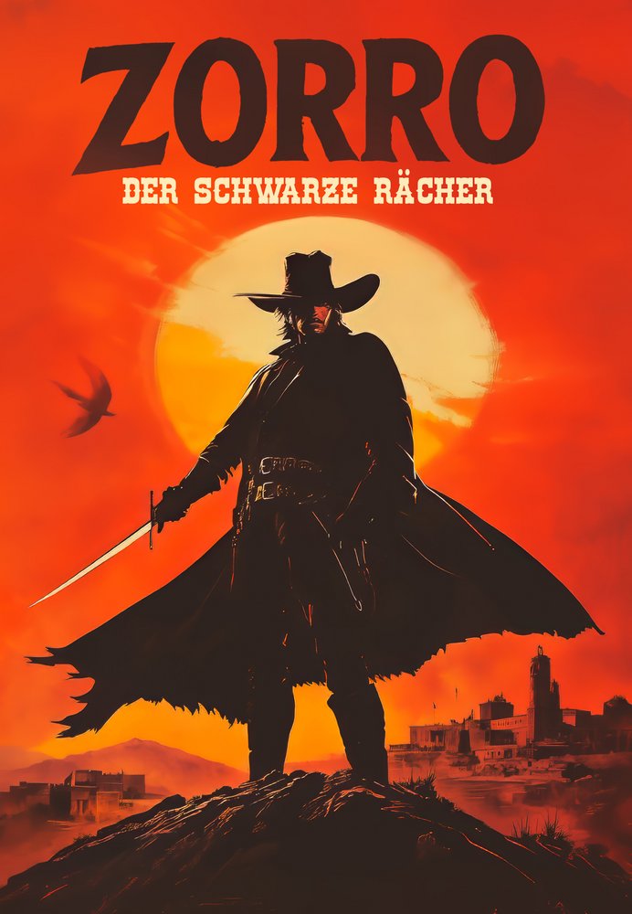 Zorro, der schwarze Rächer - Stream Cover Zorro, der schwarze Rächer - Stream Cover