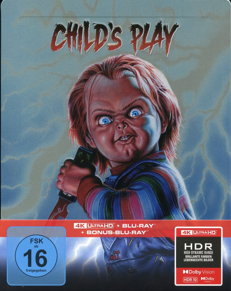 Chucky - Die Mörderpuppe - 4K UHD Front Cover Chucky - Die Mörderpuppe - 4K UHD Front Cover