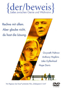 Der Beweis - Liebe zwischen Genie und Wahnsinn (Cover) (c)Video Buster