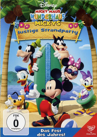 Micky Maus Wunderhaus 04 - Mickys lustige Strandparty (DVD)