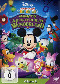Micky Maus Wunderhaus 08 - Mickys Abenteuer im Wunderland (DVD)