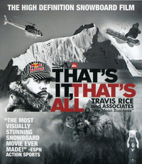 That's It, That's All (Blu-ray)