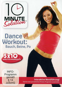 10 Minute Solution - Dance Workout: Bauch, Beine, Po (DVD)