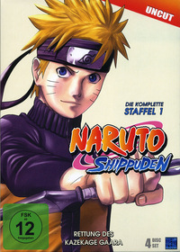 Naruto Shippuden - Staffel 1 - Disc 4 - Episoden 25 - 32 (DVD)