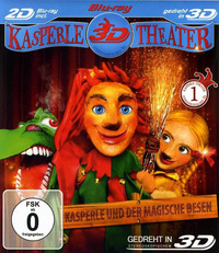 Kasperle Theater: Kasperle und der magische Besen - + 2D-Fassung (Blu-ray 3D)