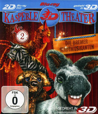 Kasperle Theater: Die Bremer Stadtmusikanten - + 2D-Fassung (Blu-ray 3D)