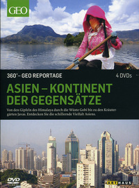 360° Geo Reportage - Asien - Kontinent der Gegensätze - Disc 4 - Episode 13 - 16 (DVD)