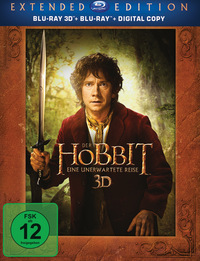 Der Hobbit 1 - Eine unerwartete Reise - Extended Edition (kein Verleihrecht) (DVD)