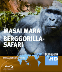 Masai Mara & Berggorilla-Safari (Blu-ray)