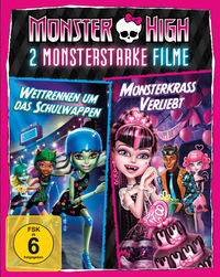 Monster High - Wettrennen um das Schulwappen & Monsterkrass verliebt (DVD)
