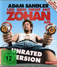 Leg dich nicht mit Zohan an - Unrated Version (Blu-ray)