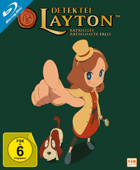 Detektei Layton - Rätselhafte Fälle - Volume 1 - Disc 2 - Episoden 6 - 10 (DVD)