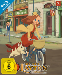 Detektei Layton - Rätselhafte Fälle - Volume 3 - Disc 2 - Episoden 26 - 30 (DVD)