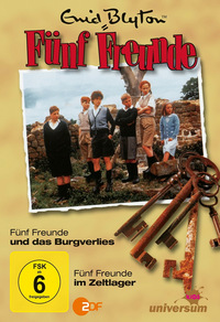 Fünf Freunde 04 - Fünf Freunde und das Burgverlies & im Zeltlager (DVD)