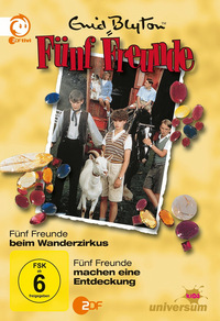Fünf Freunde 14 - Fünf Freunde beim Wanderzirkus & machen eine Entdeckung (DVD)