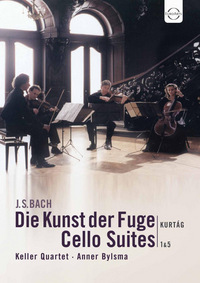 Johann S. Bach - Die Kunst der Fuge & Suite for Cello Sollo Nos.1&5 (DVD)