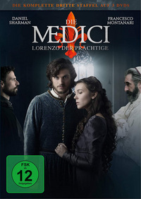 Die Medici - Staffel 3 - Lorenzo der Prächtige - Disc 3 - Episoden 7 - 8 (DVD)