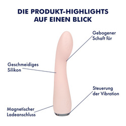 Süßer G-Spot-Vibrator, 19,5 cm