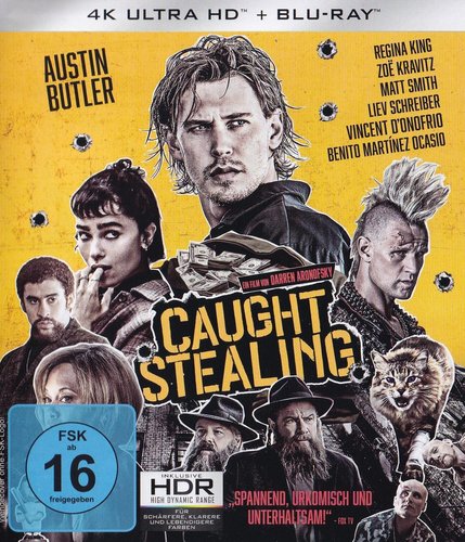 Caught Stealing (4K UHD), gebraucht, ohne Cover
