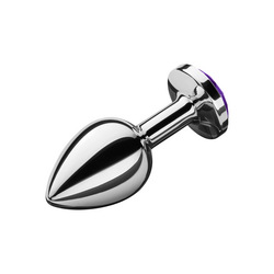Kleiner Edelstahl-Buttplug, 7,5 cm