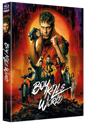 Boy Kills World (4K UHD) - 2-Disc Mediabook A (Blu-ray Disc)