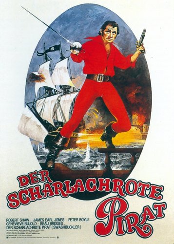 Der scharlachrote Pirat - Poster 1