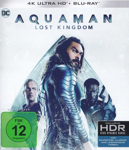 Aquaman 2 - Lost Kingdom (4K UHD), gebraucht, ohne Cover