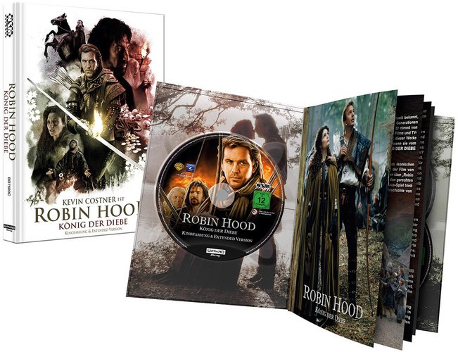 Robin Hood - König der Diebe - Cover C - Mediabook (Blu-ray 4K Ultra HD)