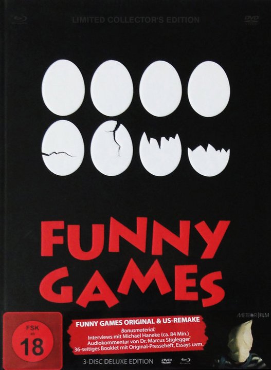 Funny Games Original (DVD + BD) + US- Remake (DVD) (+ Bonus-DVD) (Blu-ray Disc), neu - ovp