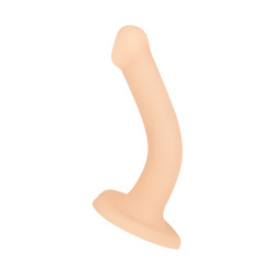 Silicone Bendable Dildo - Size S, 17 cm