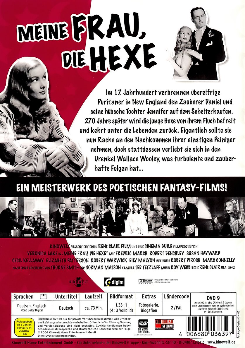 Meine Frau, die Hexe DVD oder Bluray leihen VIDEOBUSTER.de