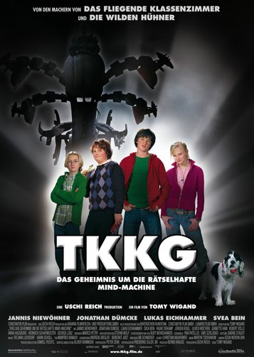 TKKG - Das Geheimnis um die rätselhafte Mind-Machine - Poster 1