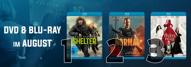 Die DVD & Blu-ray Charts August 2026: Serienhighlights und teuflischer Filmgenuss