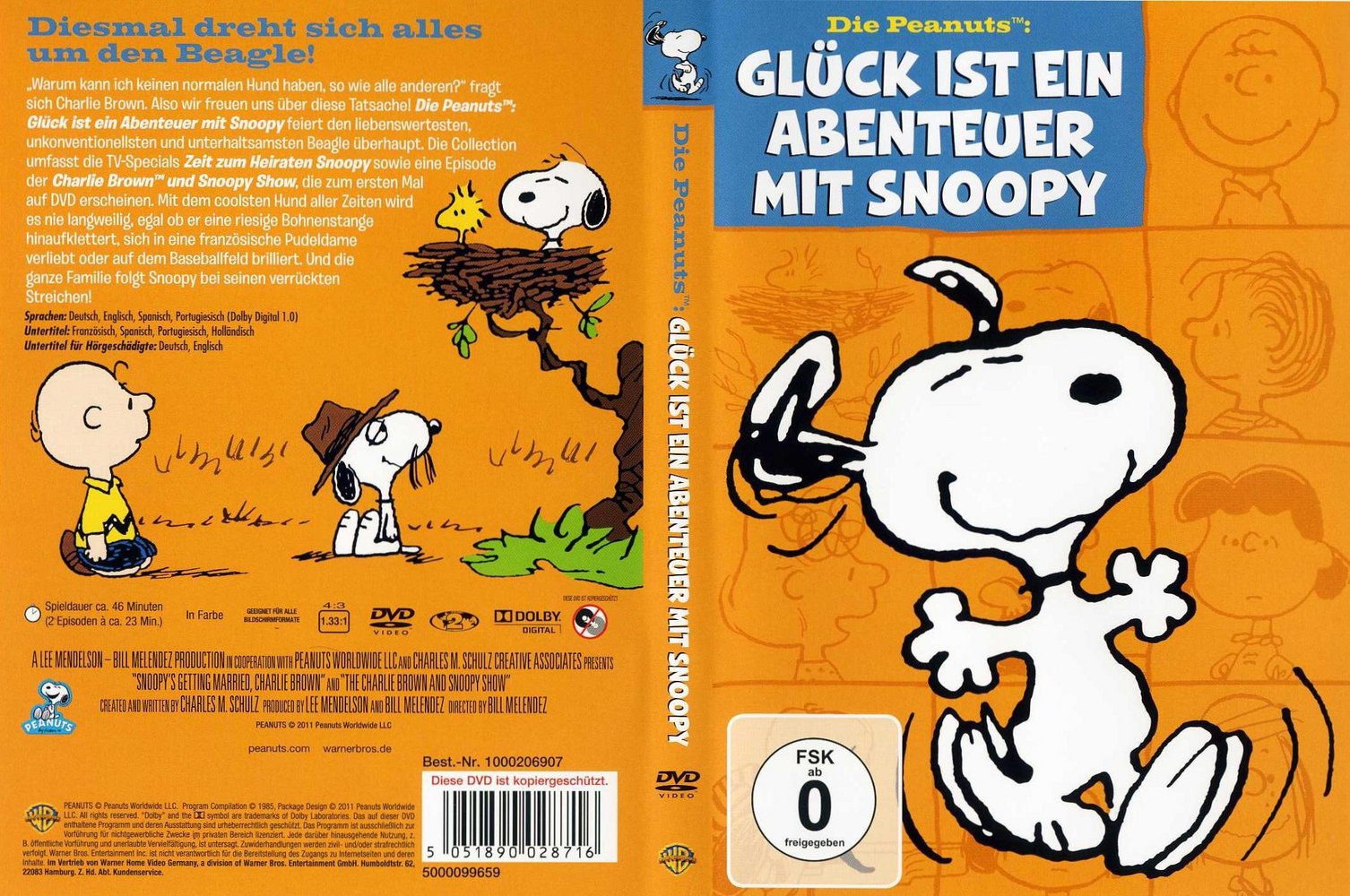 Die Peanuts - Glück ist ein Abenteuer mit Snoopy: DVD oder Blu-ray