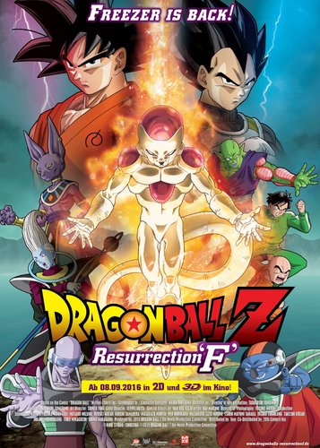 Dragonball Z - Movie 15 - Resurrection F - Poster 1
