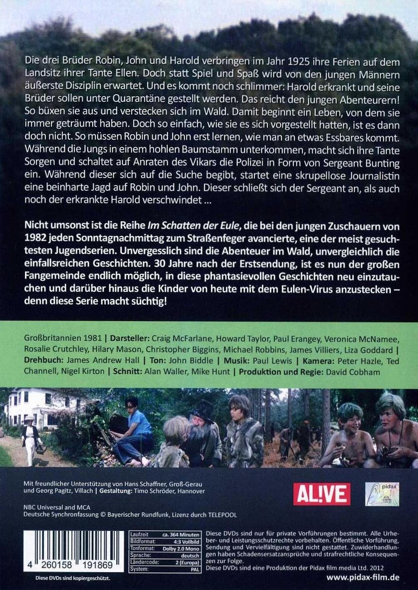 Im Schatten der Eule: DVD oder Blu-ray leihen - VIDEOBUSTER.de