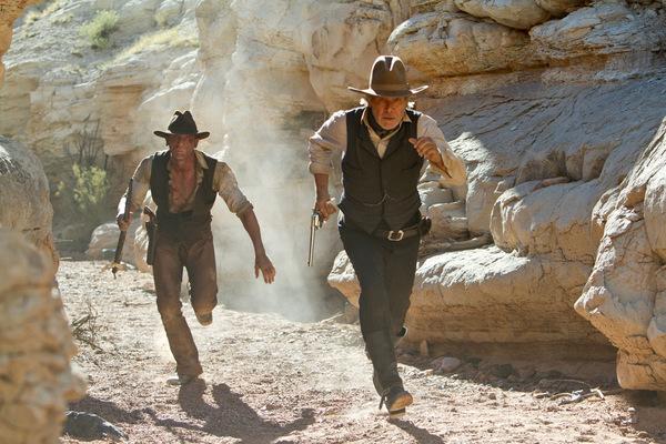 Daniel Craig und Harrison Ford in Cowboys & Aliens (2011) © DreamWorks Home Entertainment