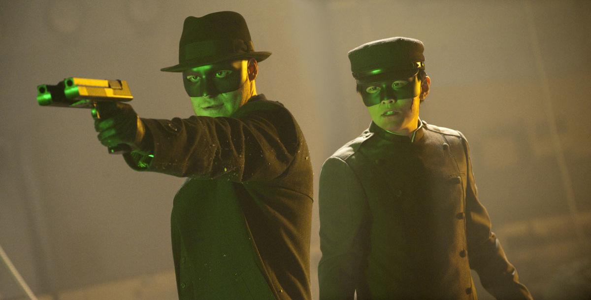 Seth Rogen und  Jay Chou in 'The Green Hornet - Die Grüne Hornisse' © Sony Pictures 2010