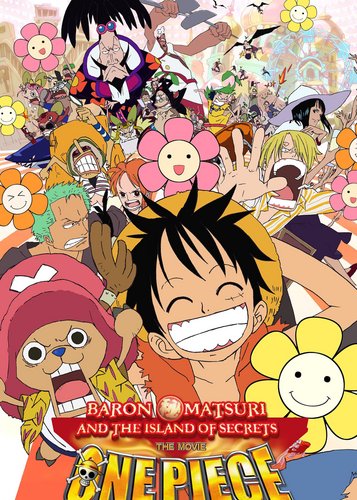 One Piece - 6. Film: Baron Omatsuri und die geheimnisvolle Insel - Poster 2