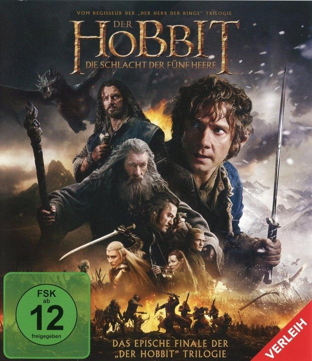 Der Hobbit 3 - Die Schlacht der fünf Heere (Blu-ray), gebraucht