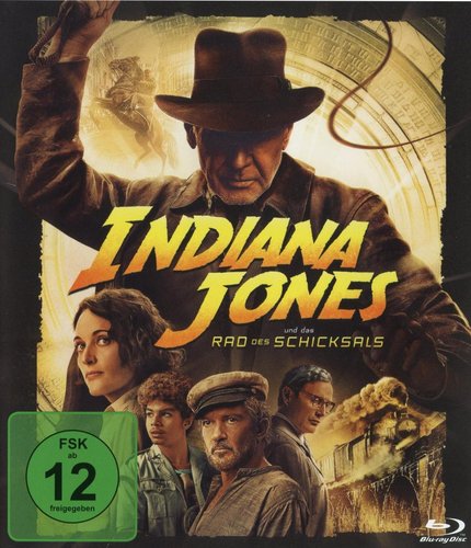 Indiana Jones 5 - Indiana Jones und das Rad des Schicksals (Blu-ray), gebraucht