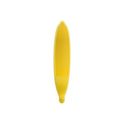 Silikondildo in Bananen form, 15,5 cm