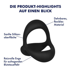 Schmaler Hodenring, 3   6 cm