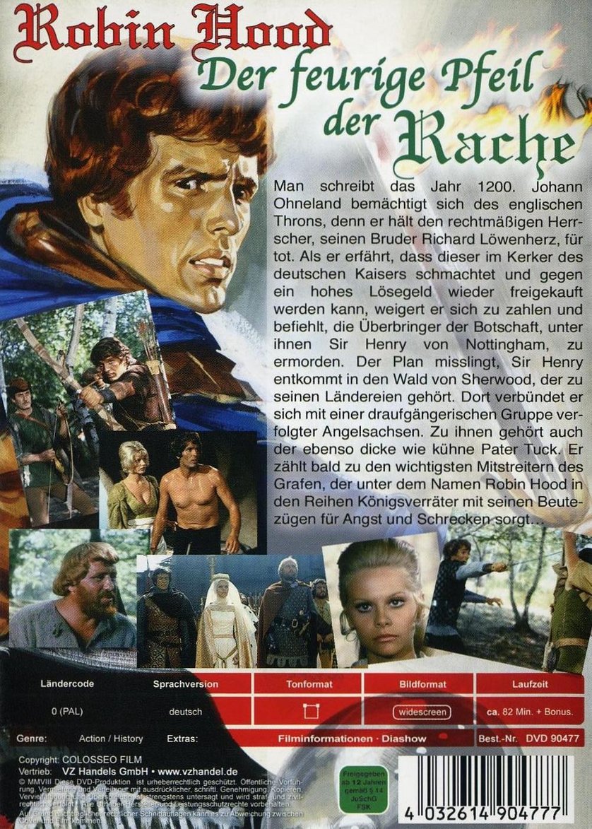 Robin Hood Der feurige Pfeil der Rache DVD oder Bluray leihen VIDEOBUSTER.de