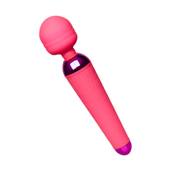 Aufladbarer Silikon-Massager, 19,5 cm