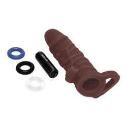 Vibrating 1" Penis Extender, 15 cm