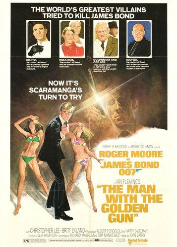 James Bond 007 - Der Mann mit dem goldenen Colt - Poster 2