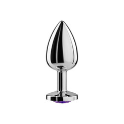Großer Edelstahl-Buttplug, 10 cm