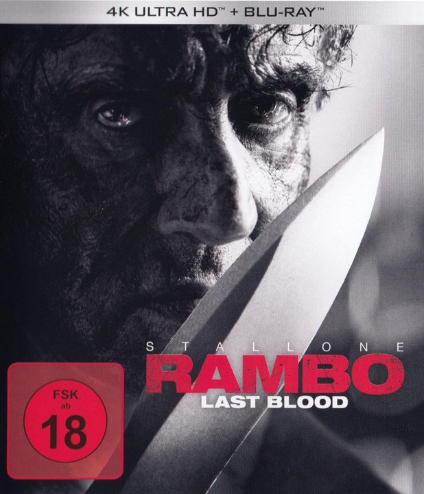 Rambo 5 - Last Blood (4K UHD), gebraucht, ohne Cover