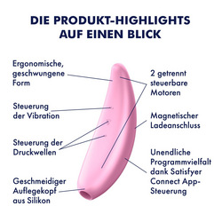 Satisfyer Curvy 3 Connect App, 15 cm